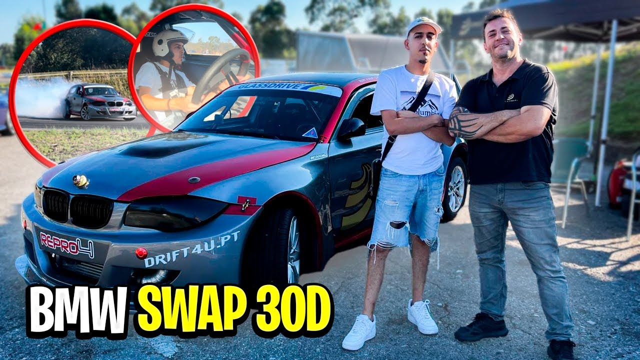 FIZ DRIFT NUM BMW SERIE 1 SWAP 30D ! *REACTION* | DIDITV