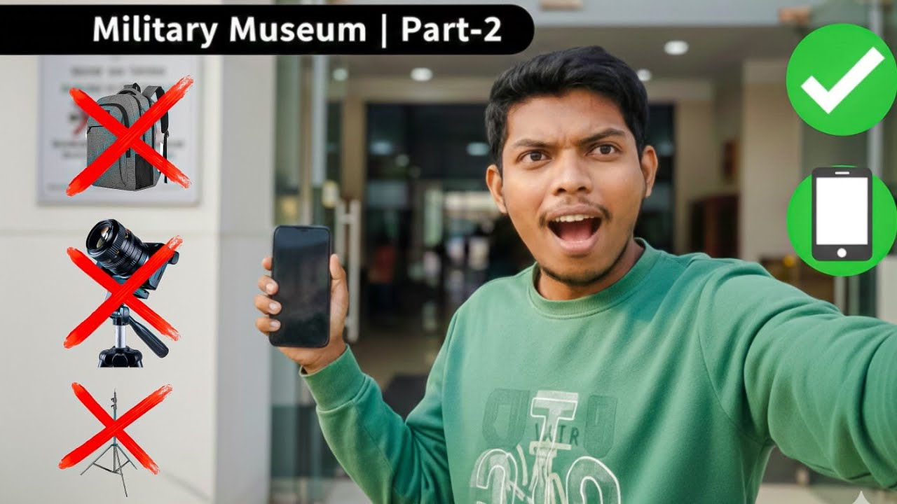 Bangladesh Military Museum Entry Rules | Part-2 | Camera | Bag Not Allow | IkroMartix 