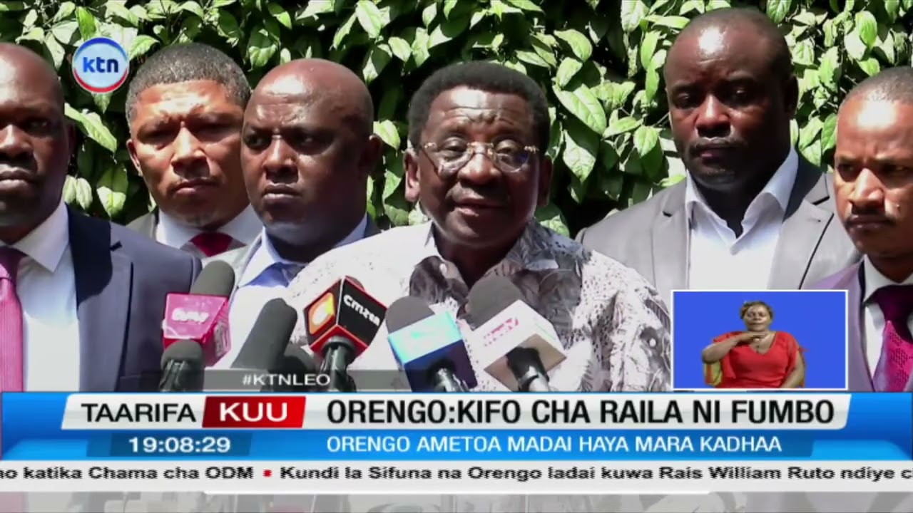 Gavana James Orengo aibua maswali mapya kuhusu mazingira ya kifo cha Raila