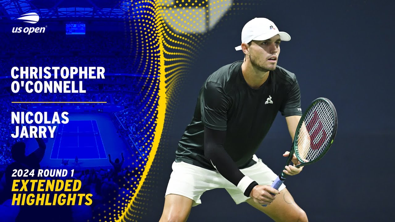 Christopher O'Connell vs. Nicolas Jarry Extended Highlights | 2024 US Open Round 1