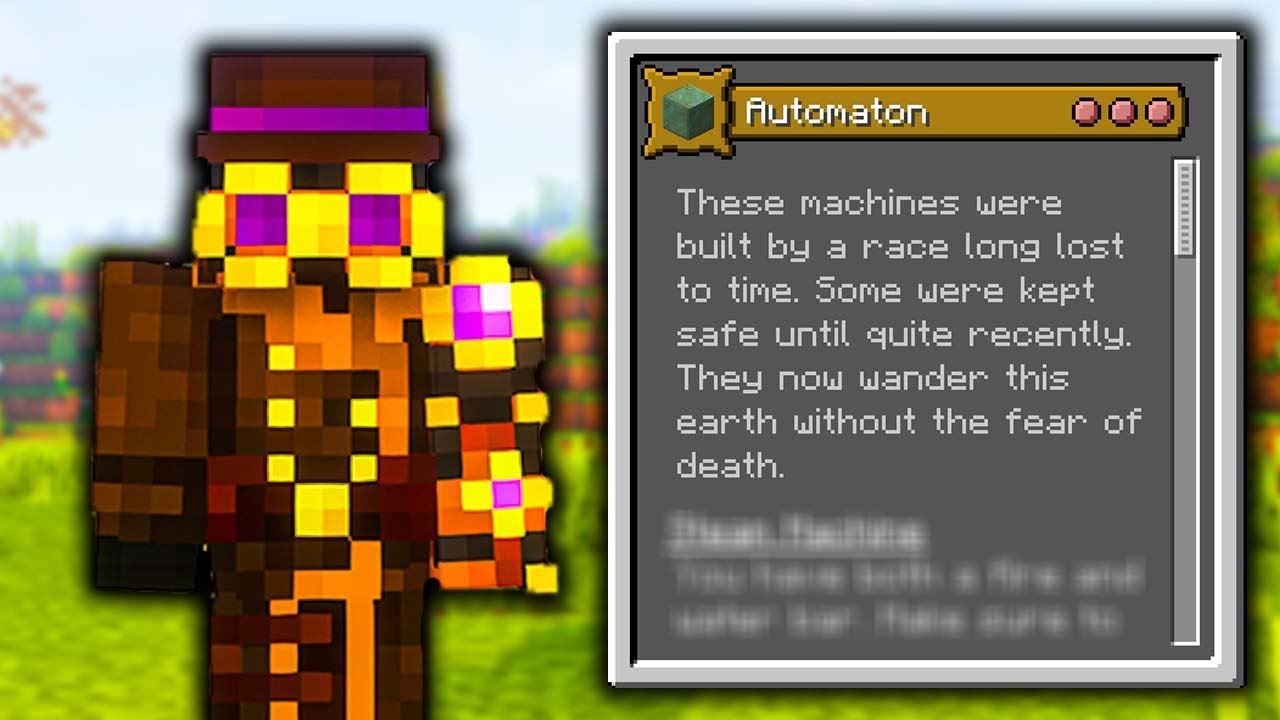Происхождение автоматона — объяснение происхождения Minecraft