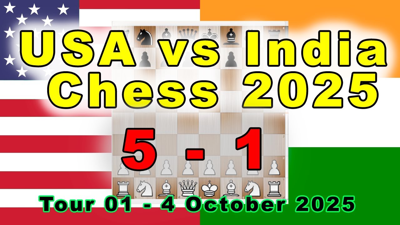 Grandmaster Draw?! Rozman vs Sagar | India vs USA Chess 2025