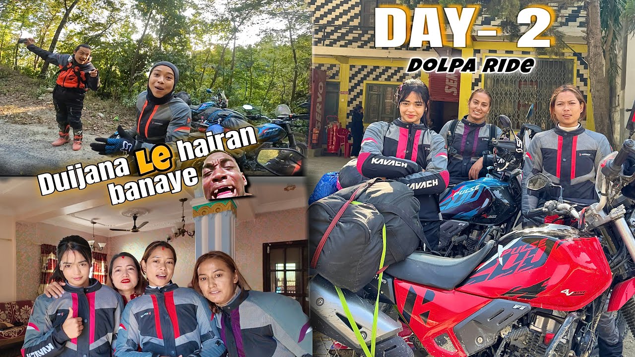 CHAKCHAKE HARU 😂|| POKHARA TO BURTIBANG 😍|| DOLPA RIDE DAY- 2