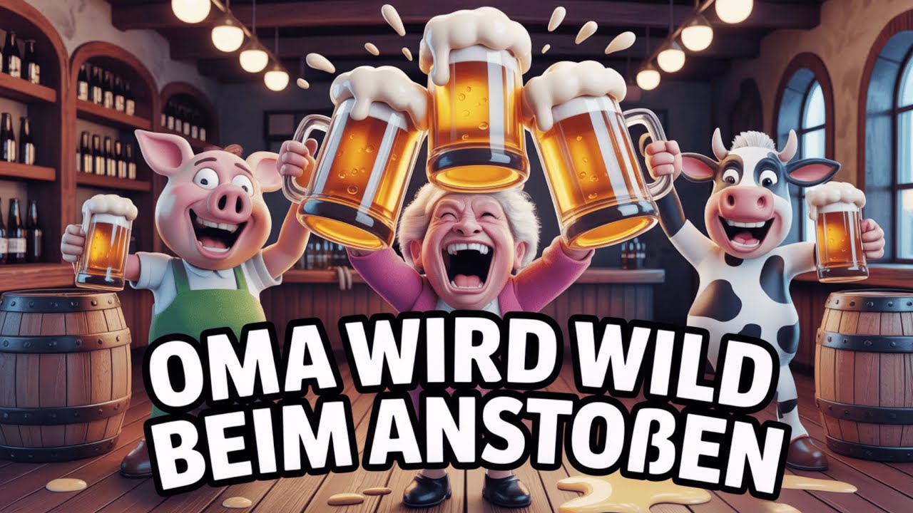 Oma wird wild beim Anstoßen – Lustiger Bier Schlager | Partygauner Hit 2025