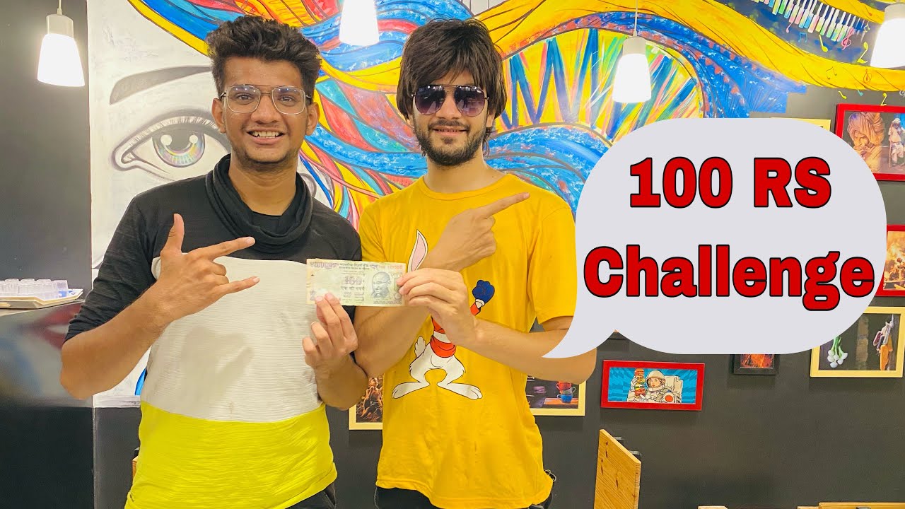 100Rs સવાર,બપોર , રાત જમવાનો Challenge || 100Rchallenge💵 || AtikShekhvlogs|| Challenging 😥 vlogs||