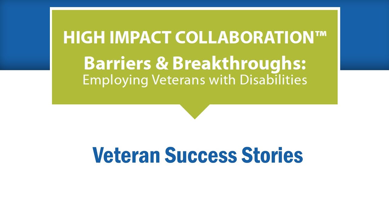 Veteran Success Stories
