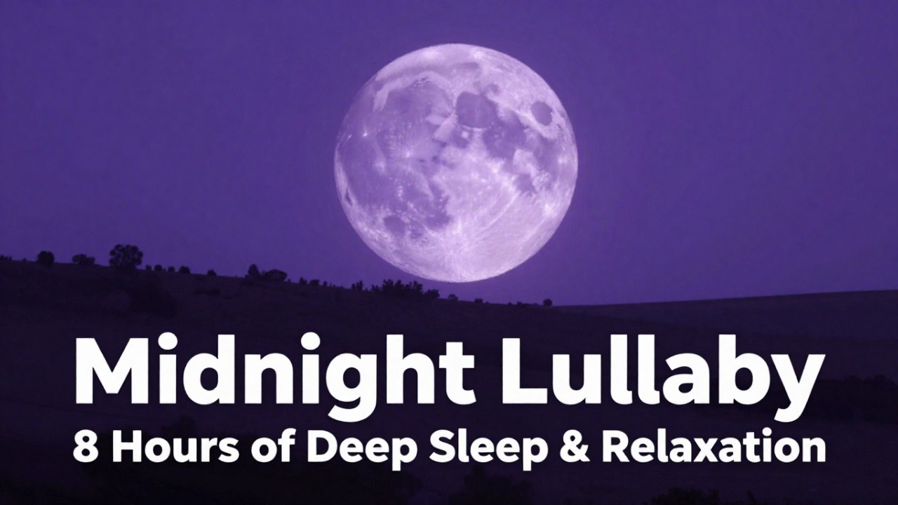 Midnight Lullaby 🌙 8 Hours of Deep Sleep & Relaxation –No Ads