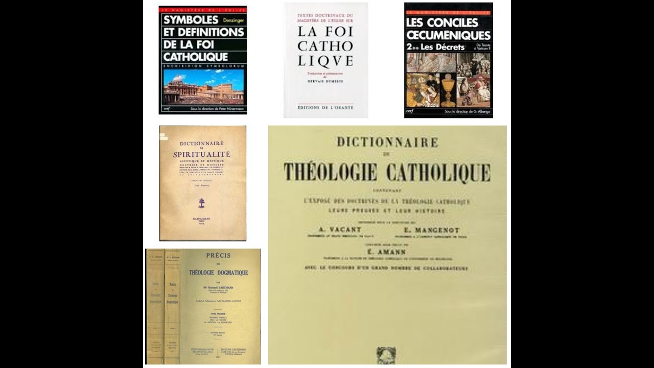 Livres pour se former en théologie catholique