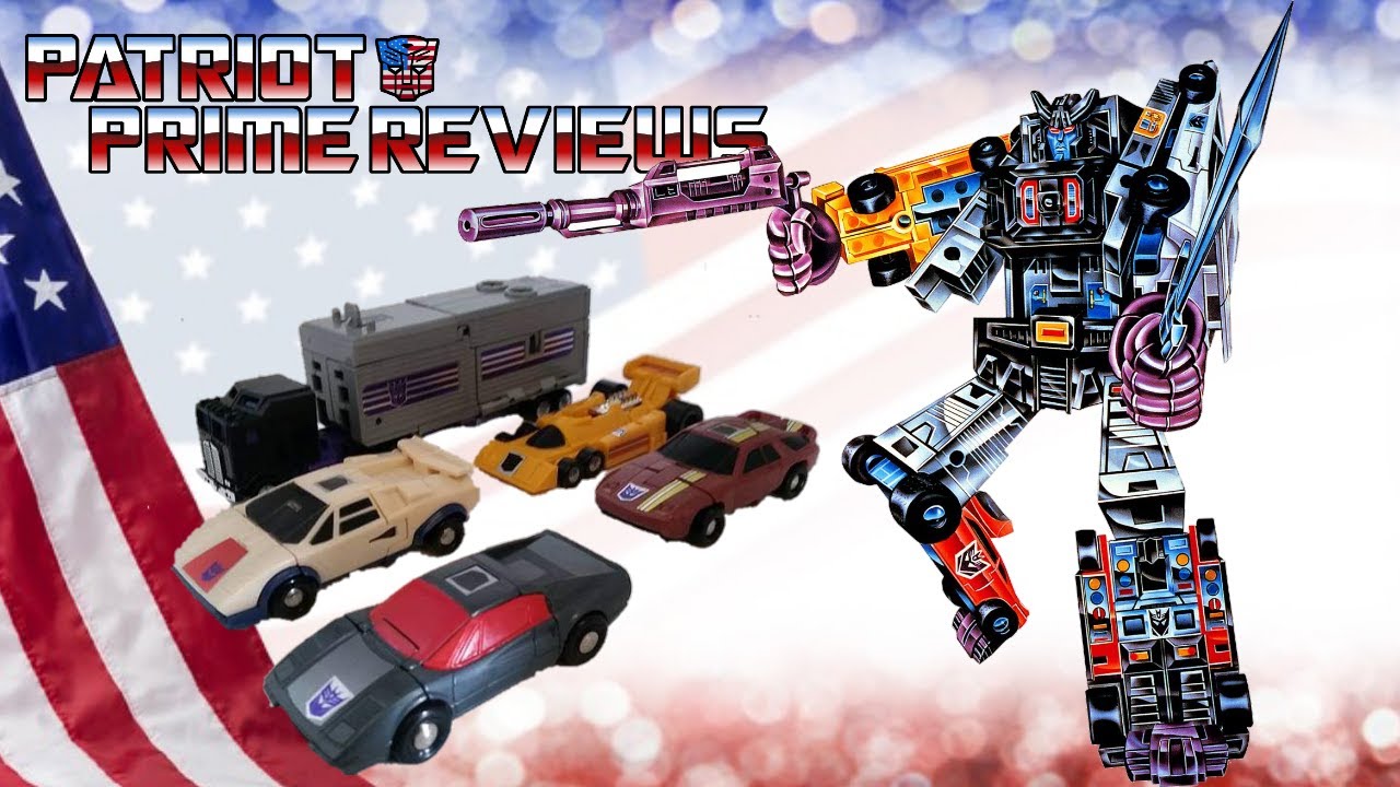 Обзор Patriot Prime для Stunticons G1 1986 года (Menasor)