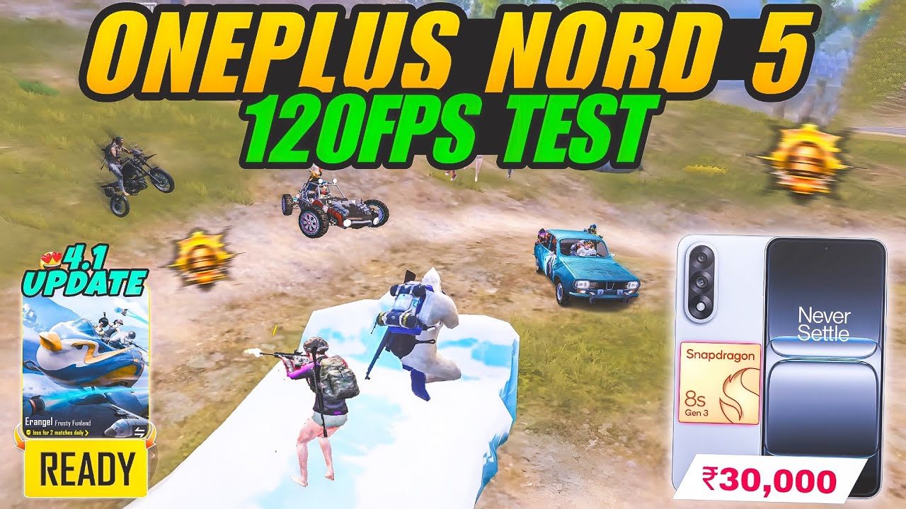 🔥OnePlus Nord 5 Update 4.1: 120fps BGMI Performance DECODED
