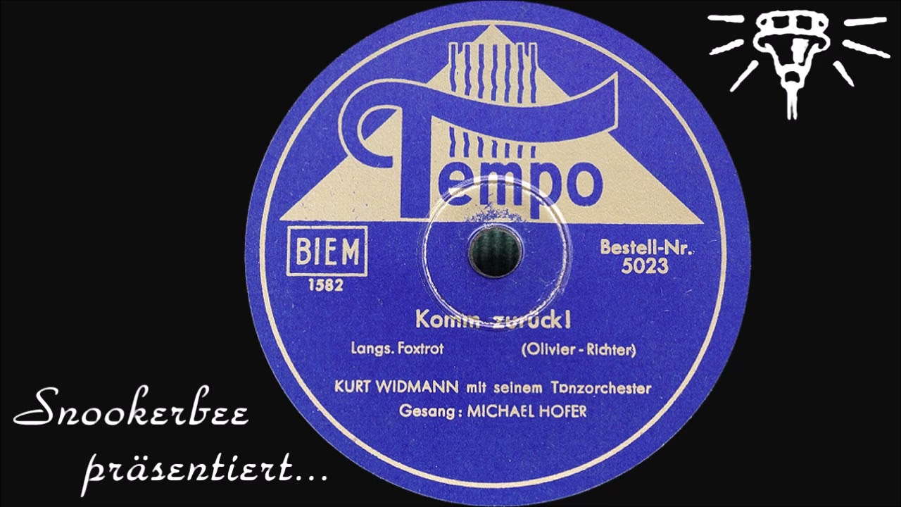 Komm zurück! - Tempo 5023 - 1940