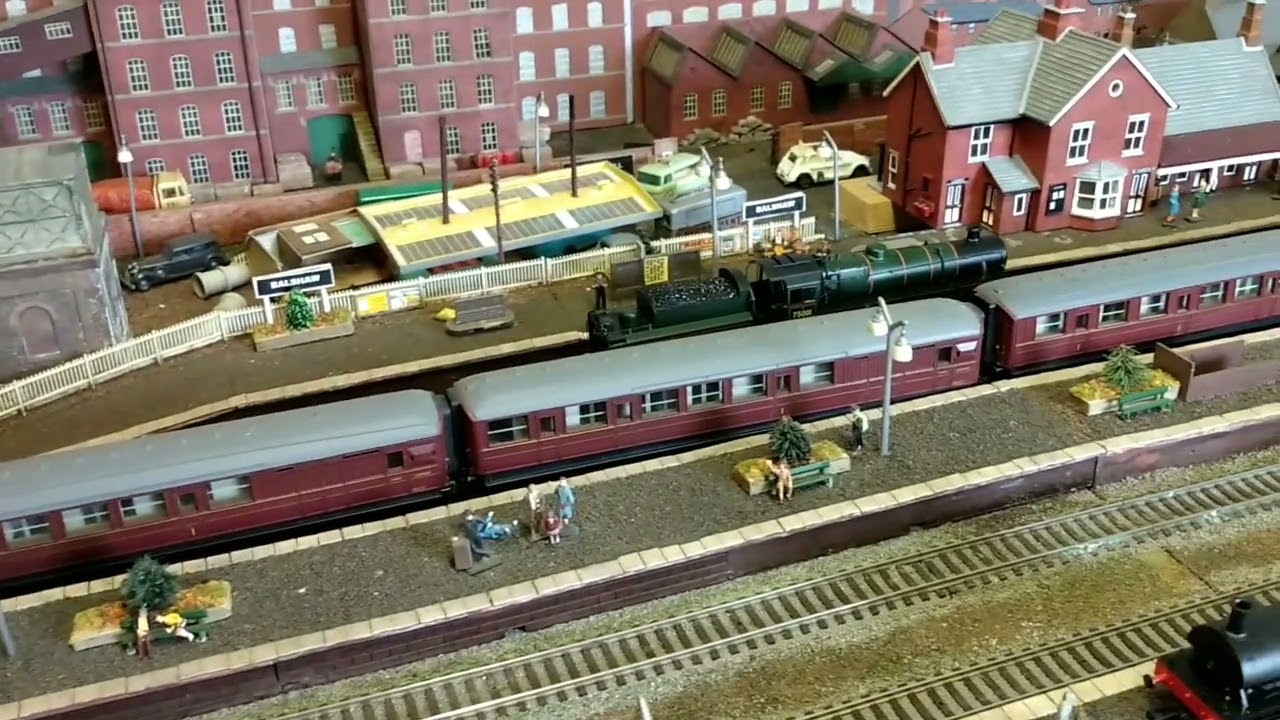 Branch line on shed layout working