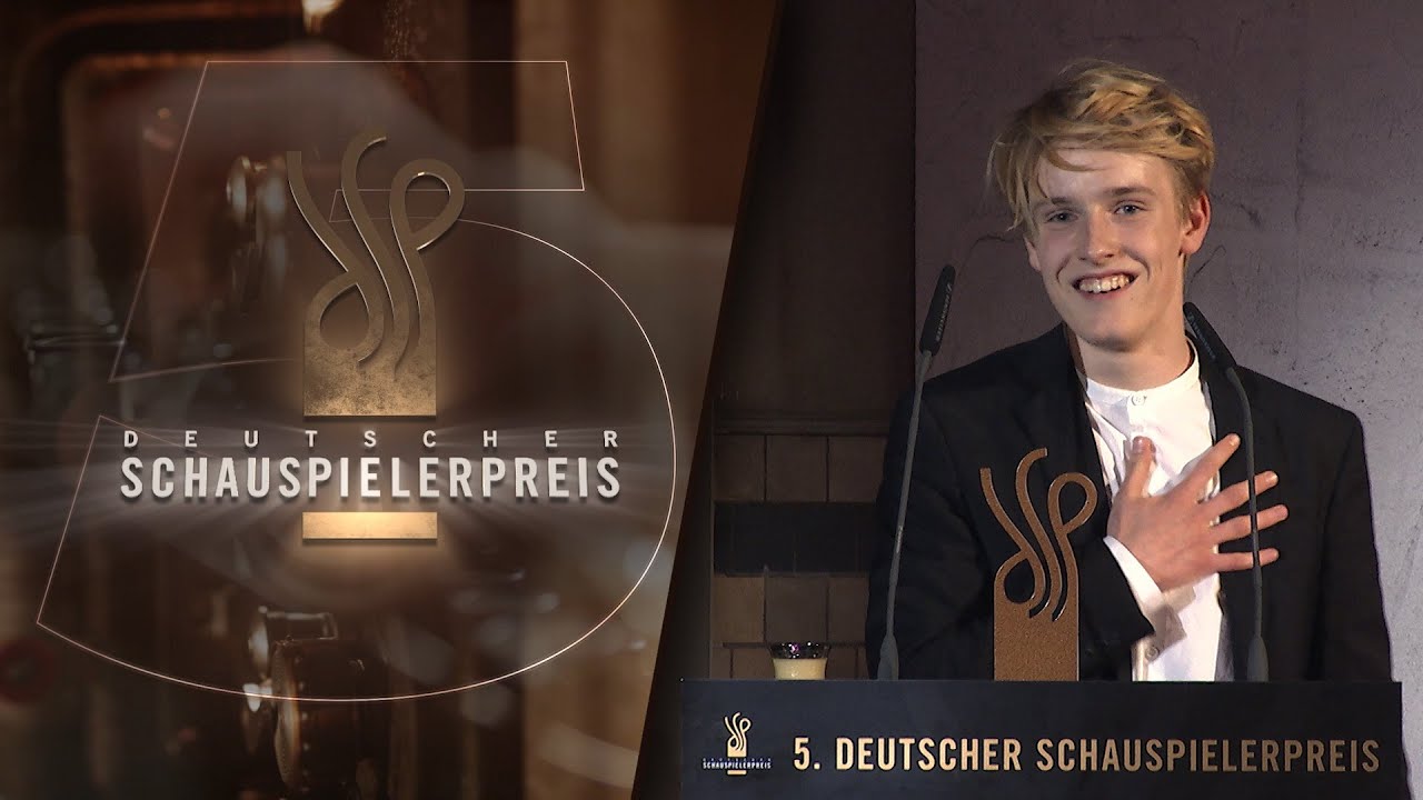 Preisträger in der Kategorie Nachwuchs: Louis Hofmann - DSP 2016