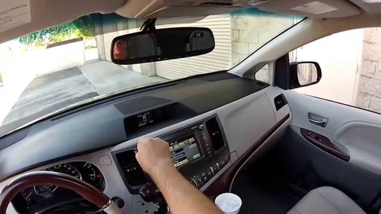 Tech Features Tour 2011 Toyota Sienna Limited