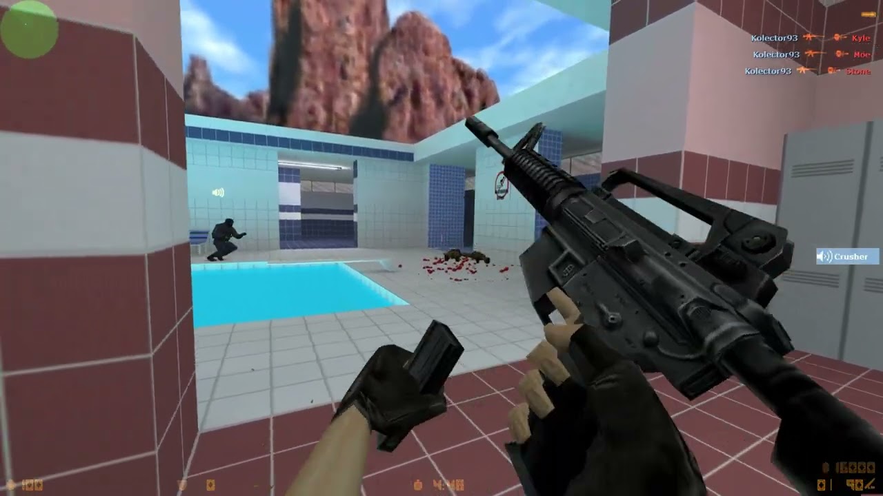 Playing CS 1 6 like it's 2000s #2000s #counterstrike #retrogaming #shorts #nostalgia
