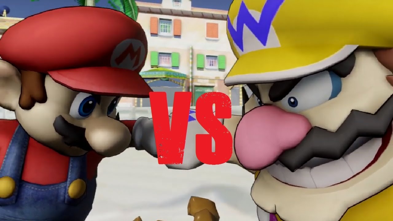 Just Fight #2: Mario Vs Wario 3D Animation