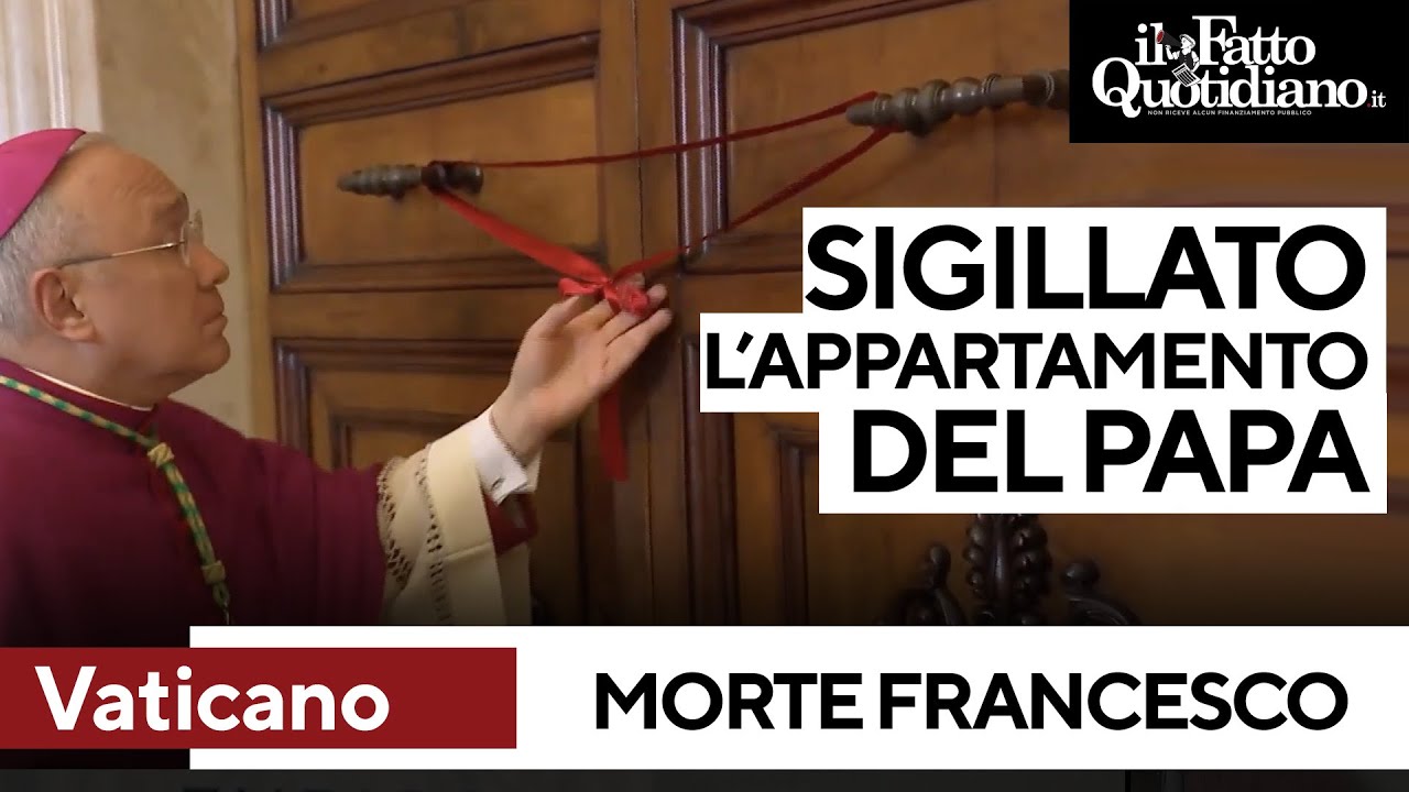 Morte papa Francesco: sigillato l'appartamento di Bergoglio
