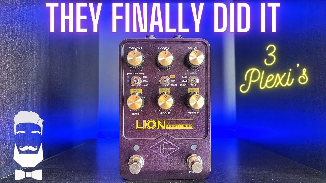 Universal Audio LION 68 Super Lead - 3 Marshall Plexi's AND Cabs!