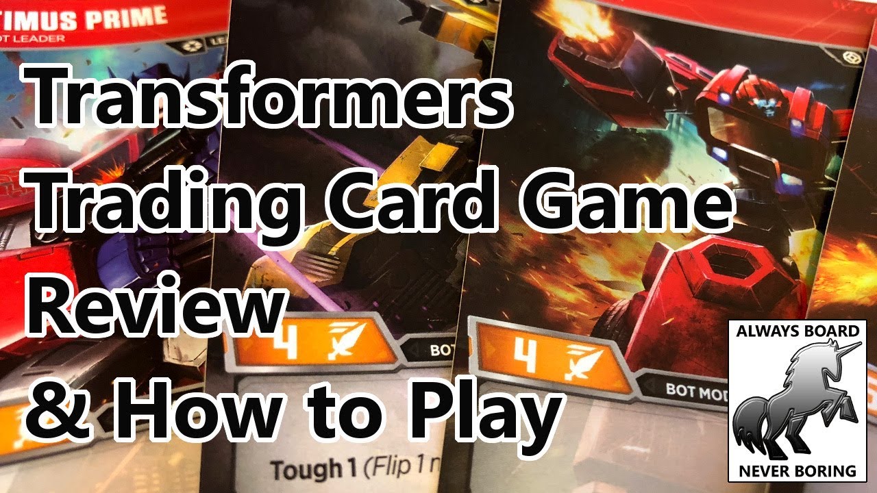 Transformers Trading Card Game Review and How to Play