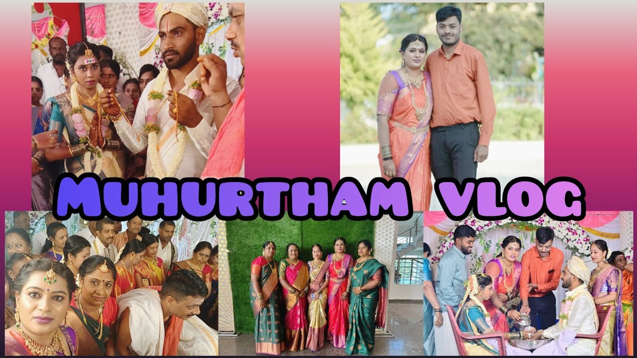 Brother's Marriage Muhurtham vlog😍 #muhurtham #marriage #marriagevideo #wedding #subscribe