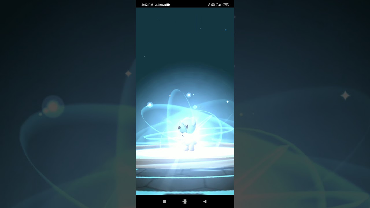 Cubchoo Evolving into Beartic!!!!!!!!!