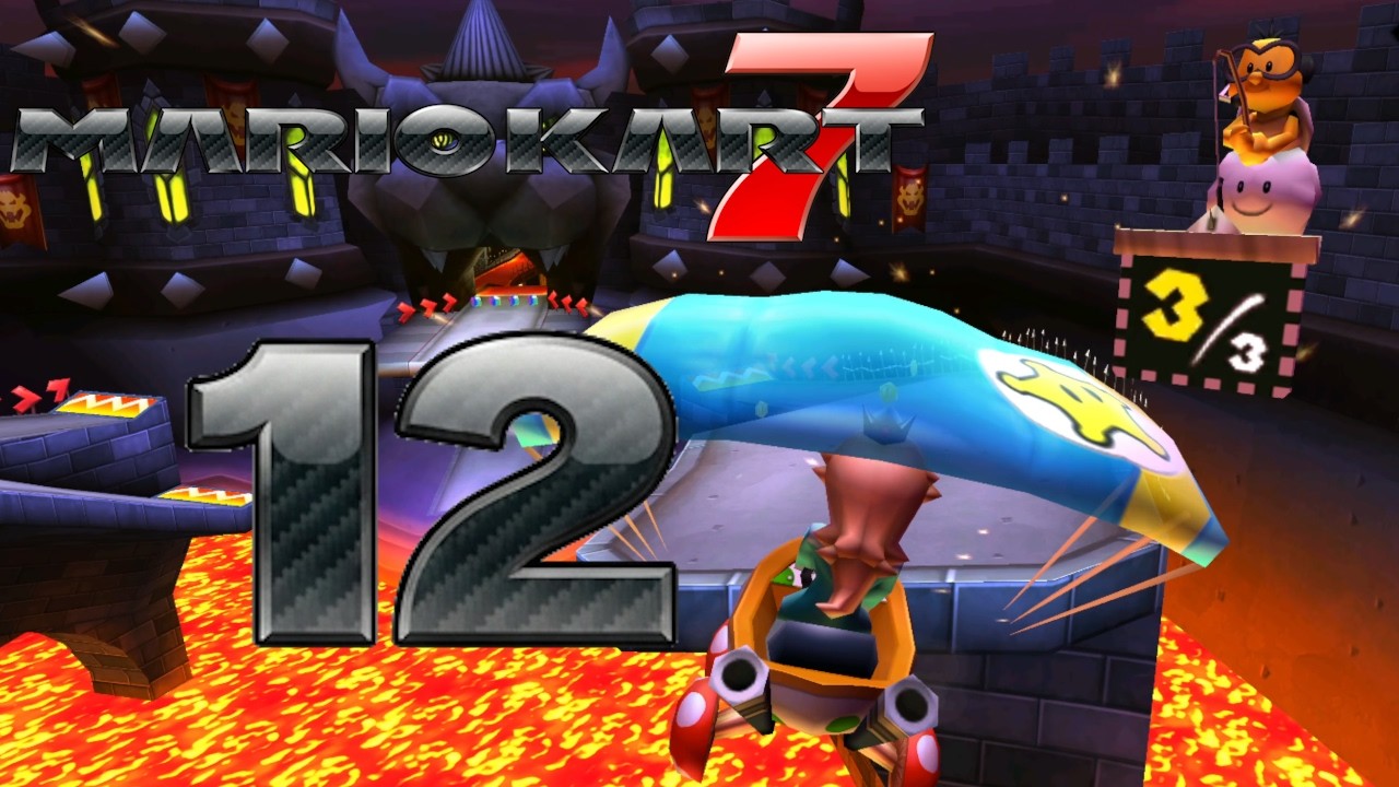 Mario Kart 7 Part 12: 150ccm Spezialcup Zu Besuch bei Rosalina in der Kälte und im All.