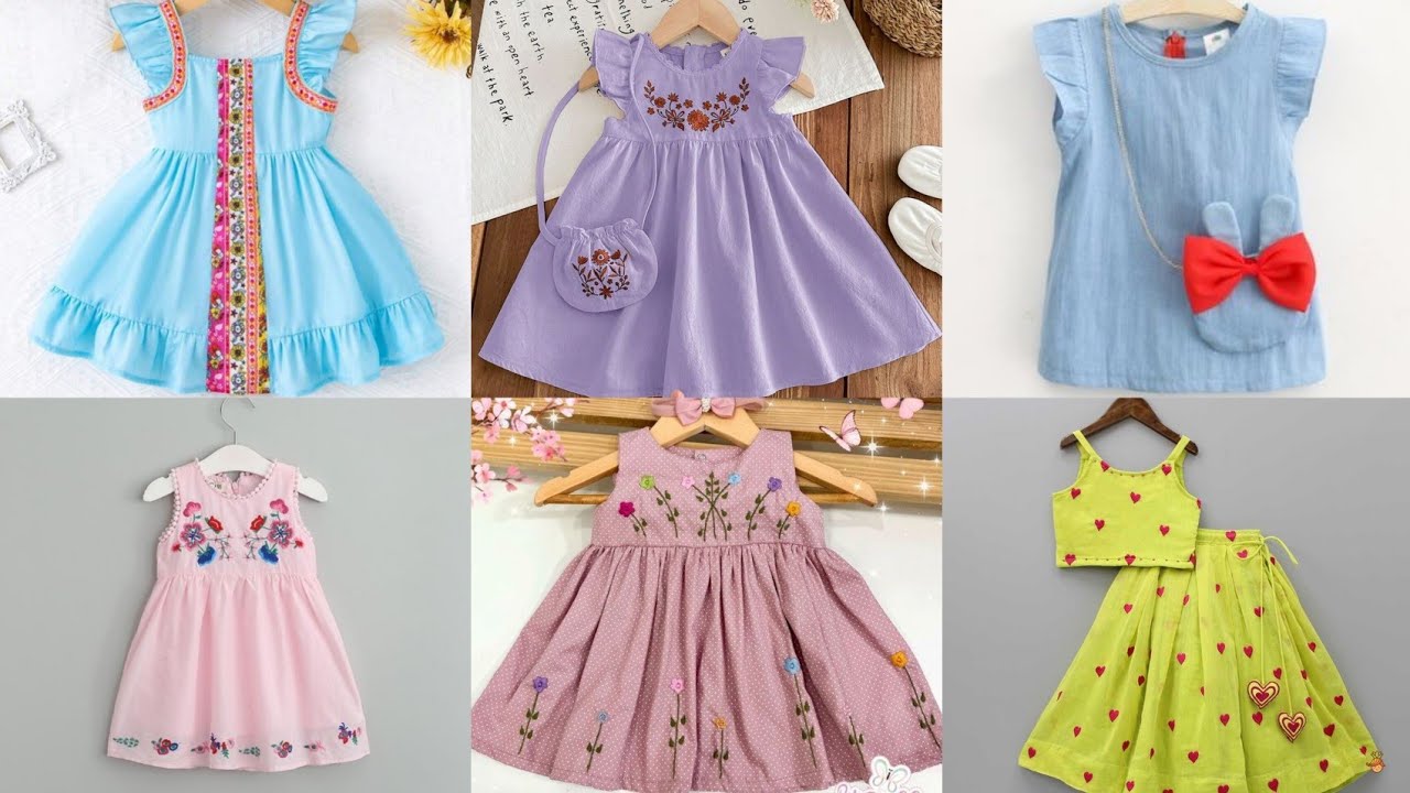 🌺💐Letest new trending Baby dress designs 🌼💕✨🥰🌟💫👍