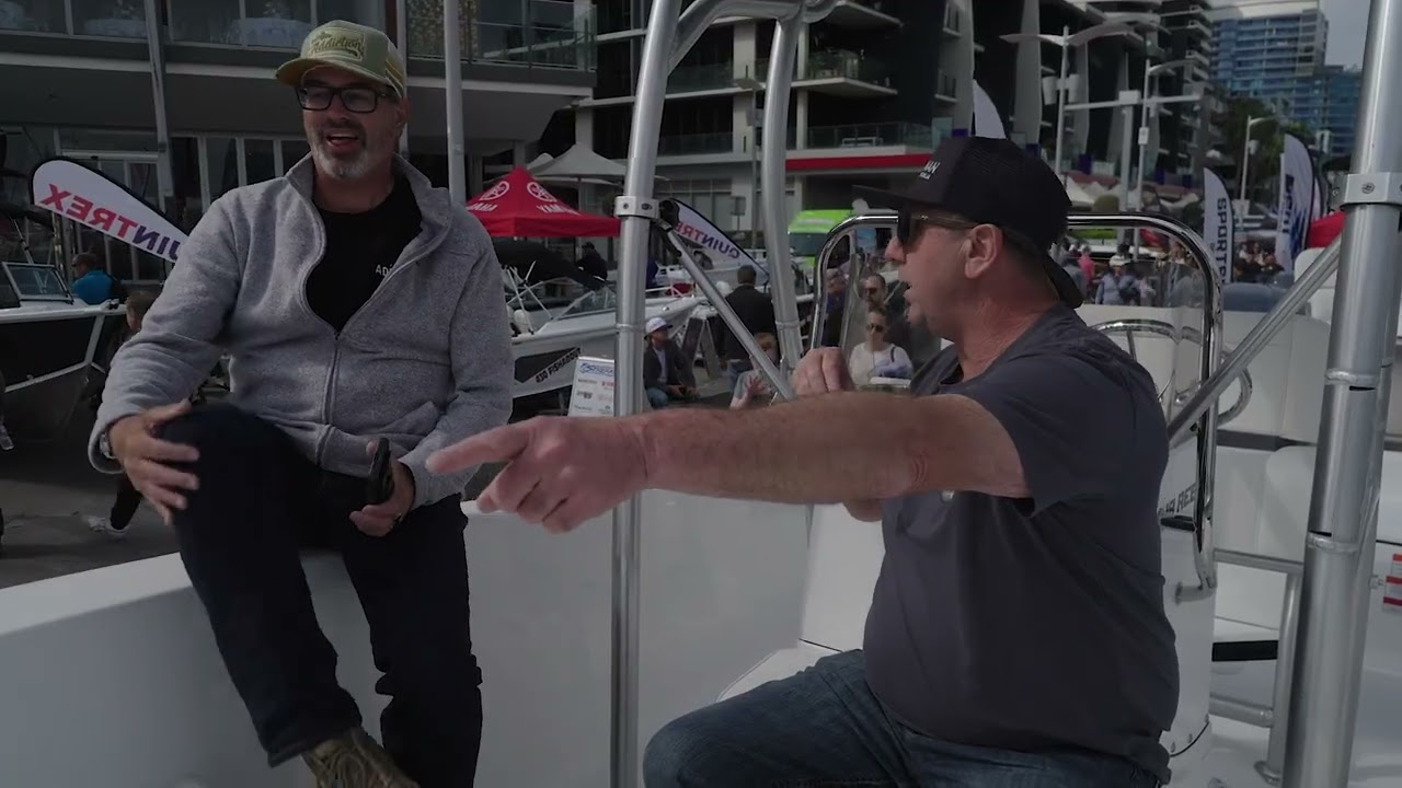 Sportsman Boats 19 Reef walkaround and features with Mark Berg