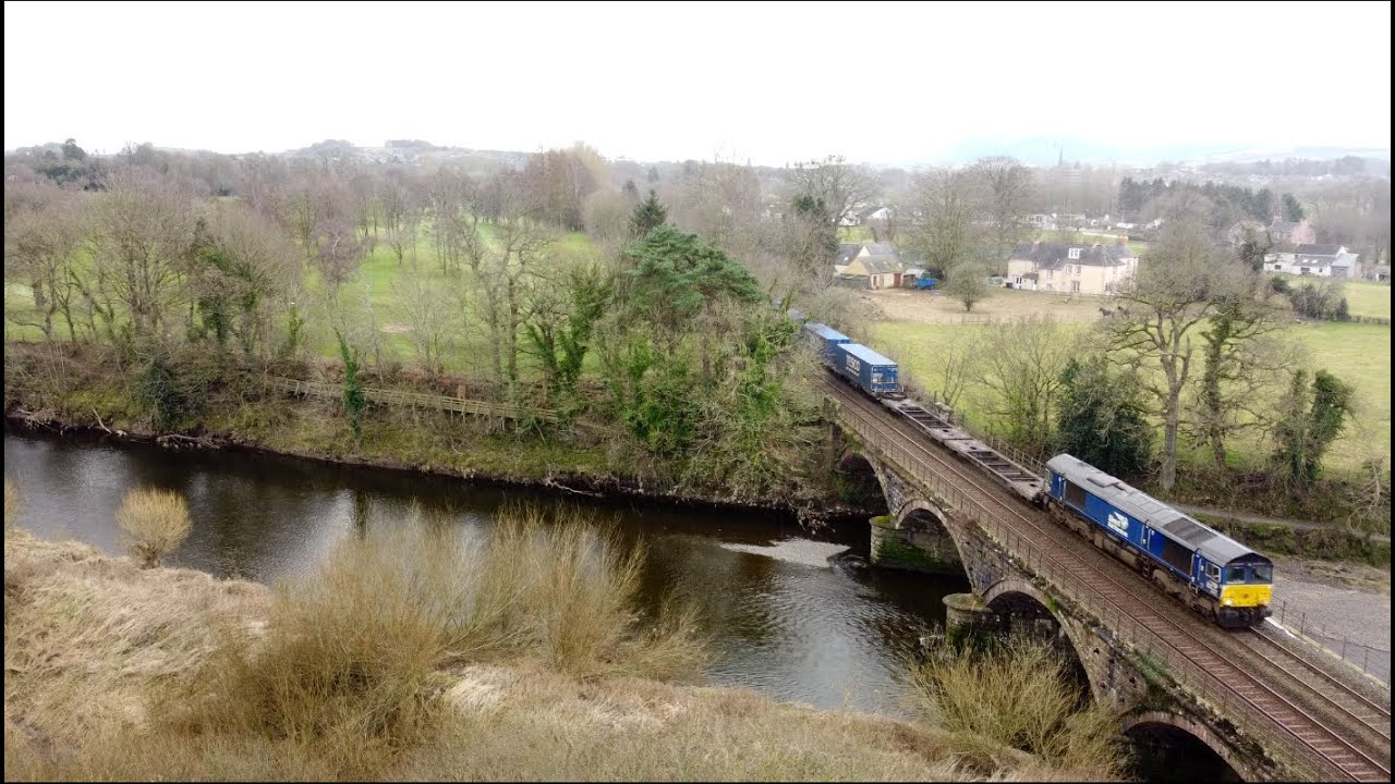 Avanti Diversions and Freight on the Glasgow & South Western Railway 06 03 23