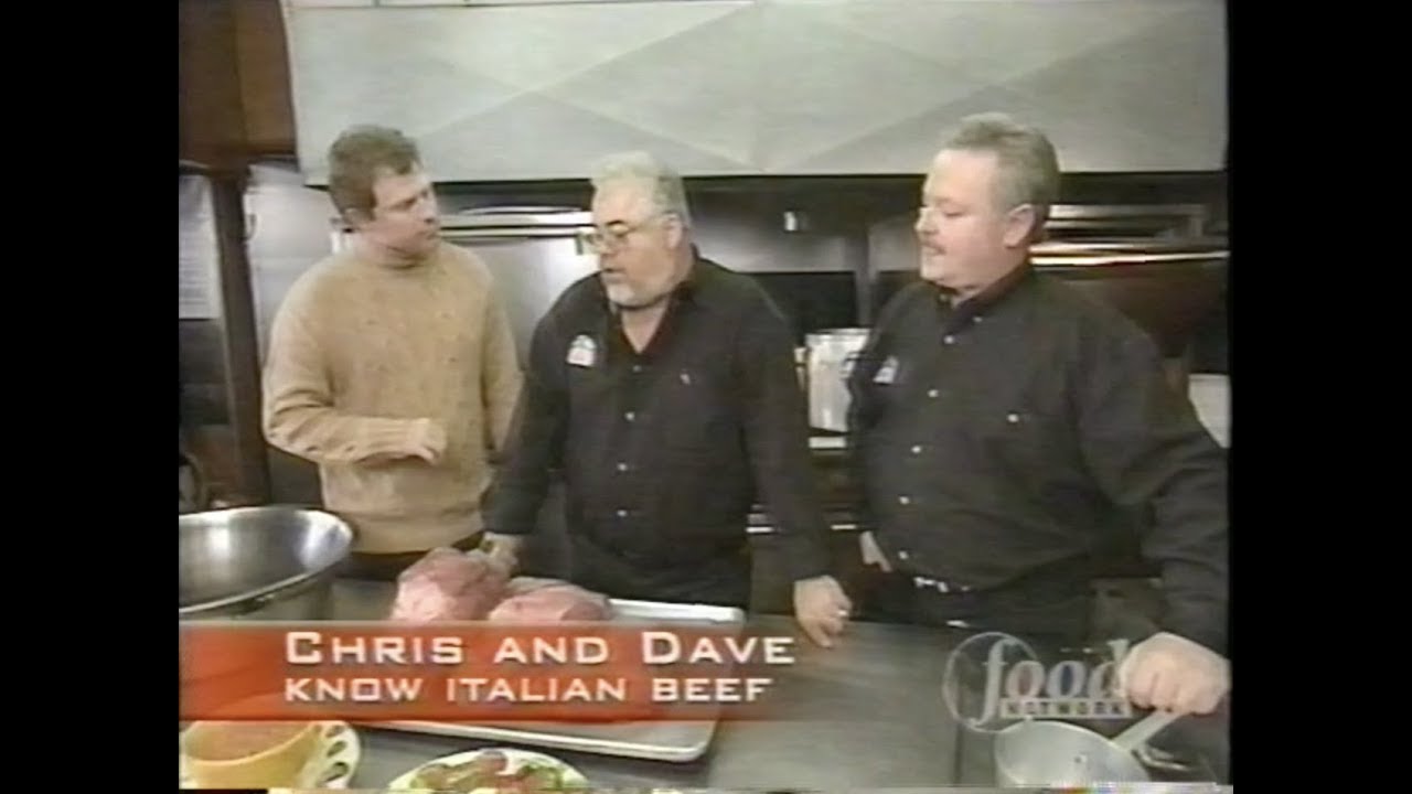 Bobby Flay visits Al's Beef in Chicago 1992
