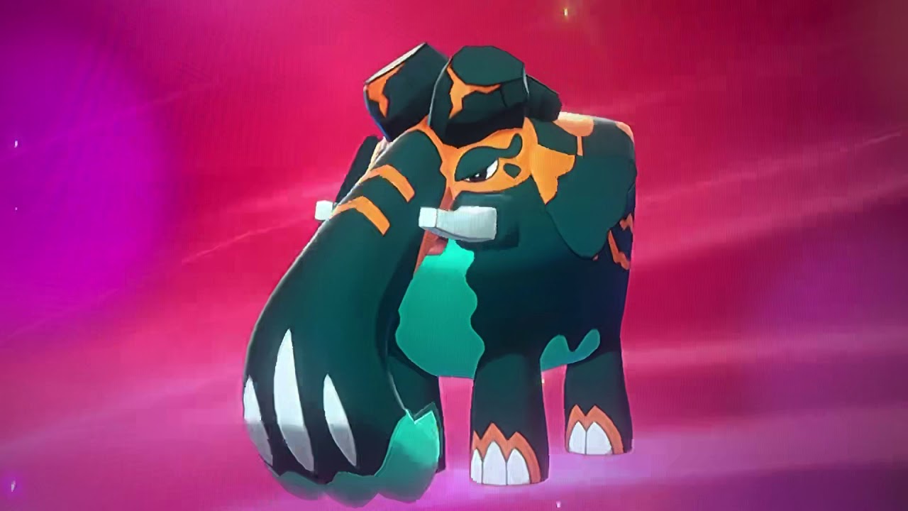 Pokemon Sword And Shield Cufant Evolution Into Copperajah (EPIC)