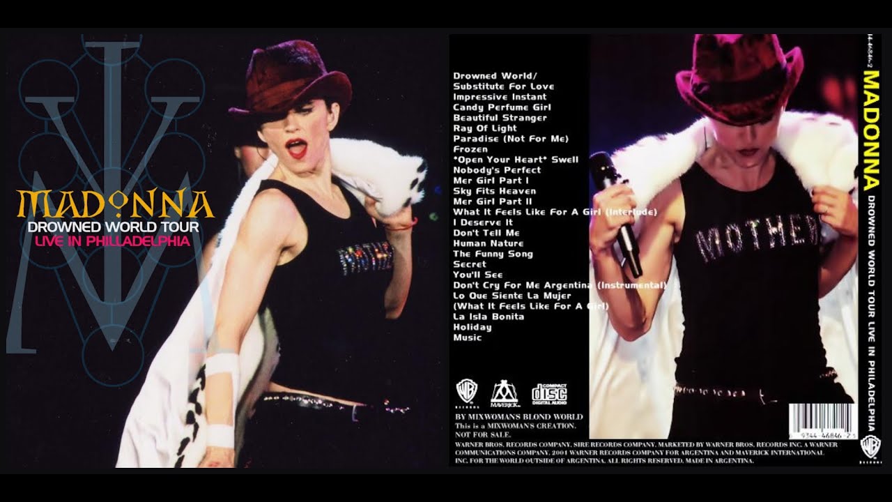 Madonna - Drowned World Tour in Philadelphia  22.07.2001