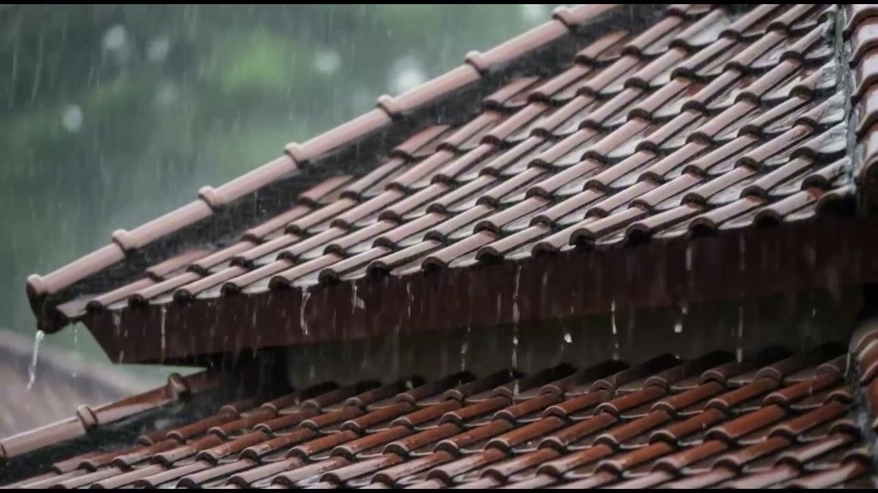 Rain Sound In the Village that Makes You Fall Asleep Quickly no Ads
