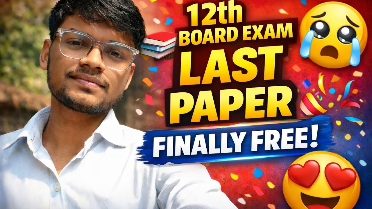 Last Board Exam Vlog 2026 | Finally Free After Boards 😭|आखिरी बोर्ड एग्जाम व्लॉग 2026 |