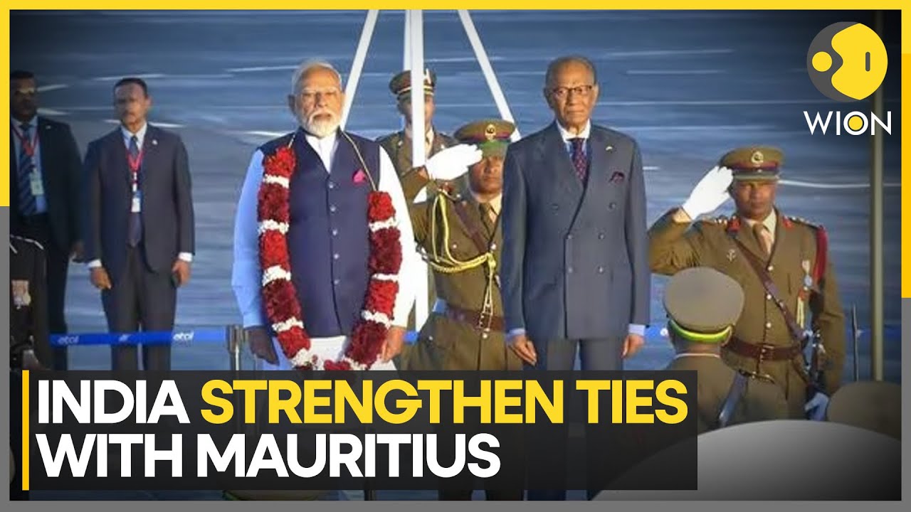 PM Modi in Mauritius: PM Modi Arrives In Mauritius For Two Day Visit | World News | WION