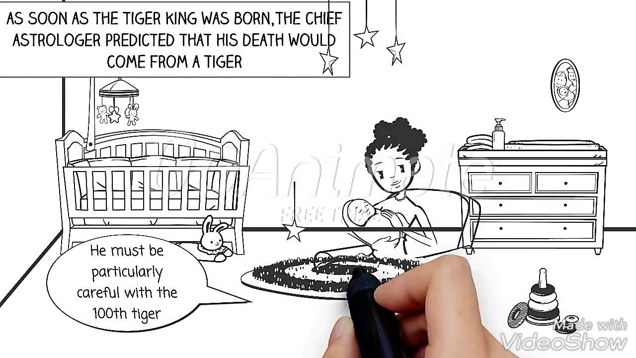 The tiger king animation