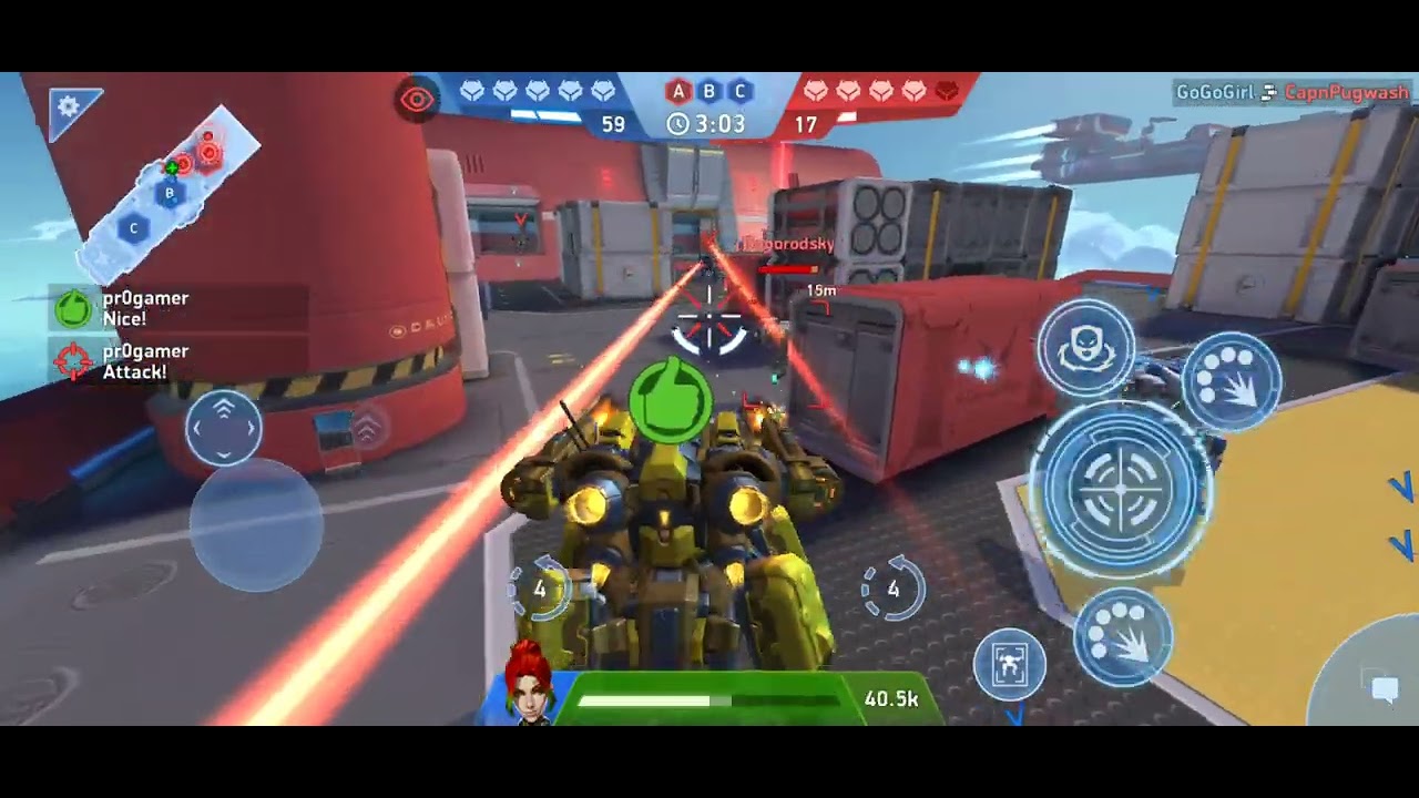 Part 2 mech fight