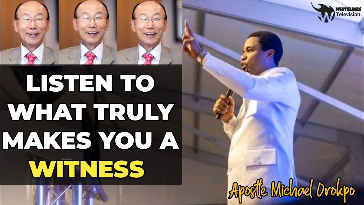 LISTEN TO WHAT APOSTLE MICHAEL OROKPO SAID ABOUT DR.DAVID YONGGI CHO||APOSTLE MICHAEL OROKPO 