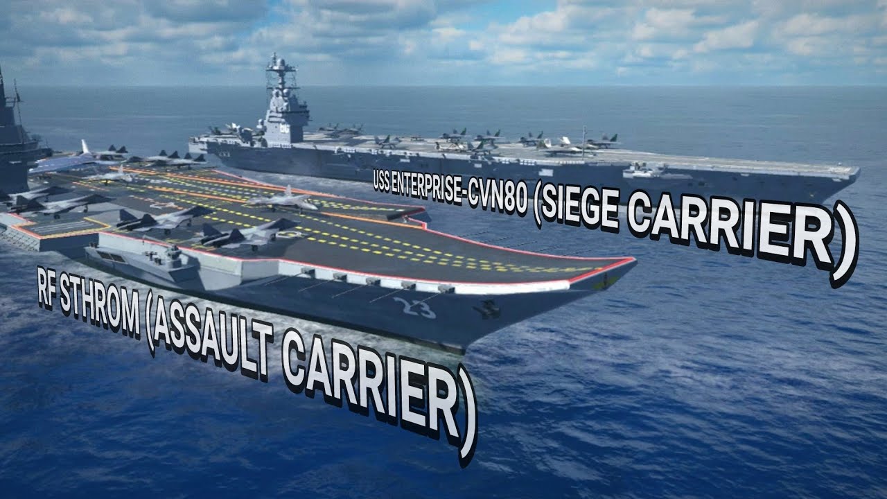 RF STHROM OR USS ENTERPRISE (CVN-80) WHICH YOU SHOULD BUY? - MODERN WARSHIPS