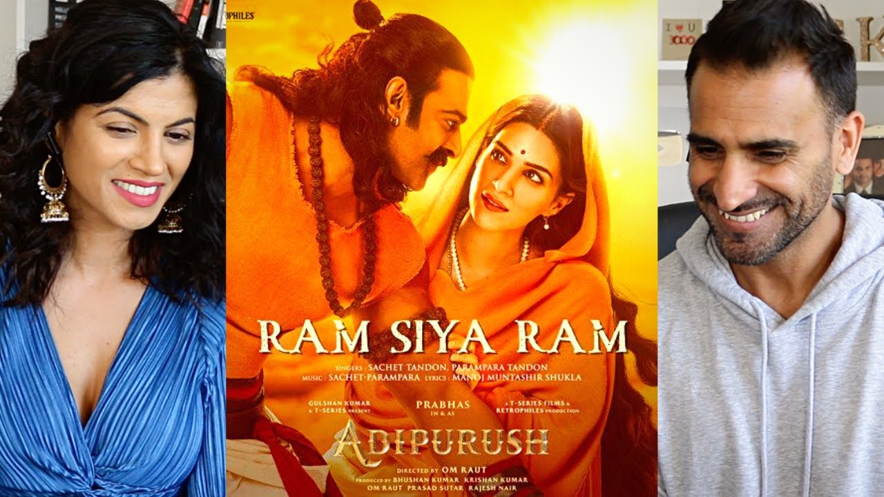 RAM SIYA RAM | Adipurush | Prabhas | Sachet-Parampara, Manoj Muntashir S | Om Raut | REACTION!!