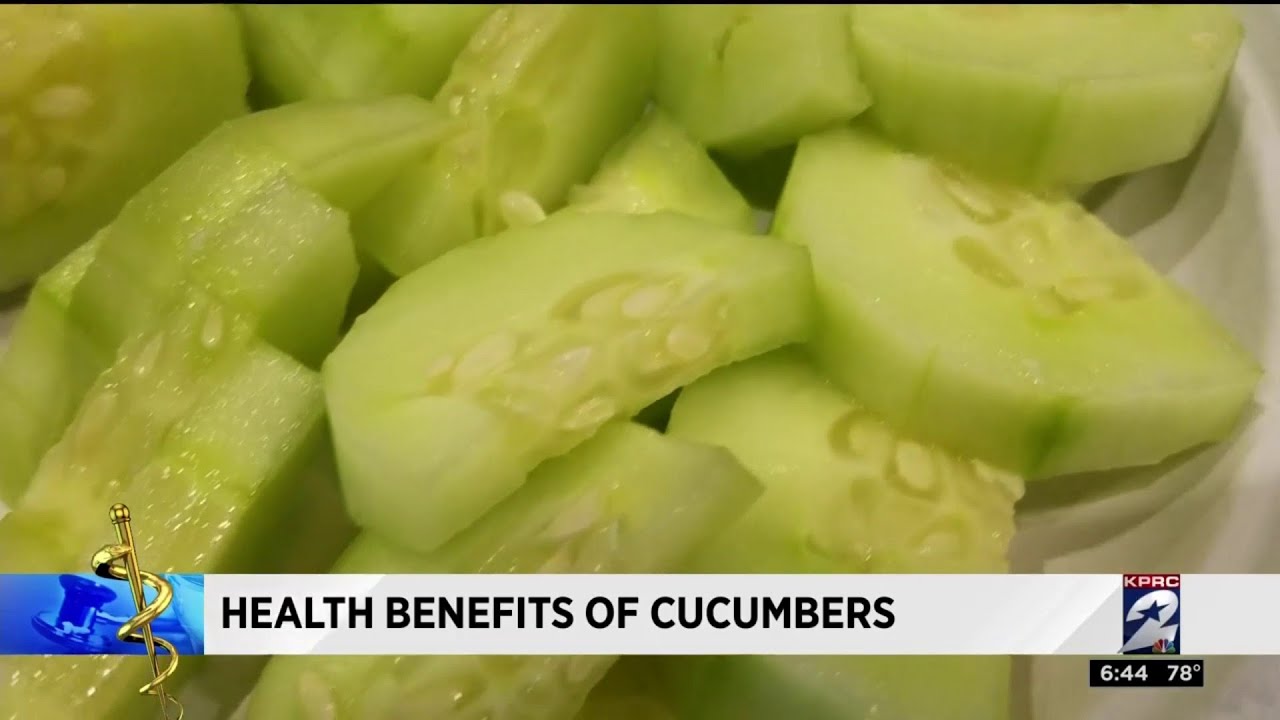 7 benefits of cucumbers