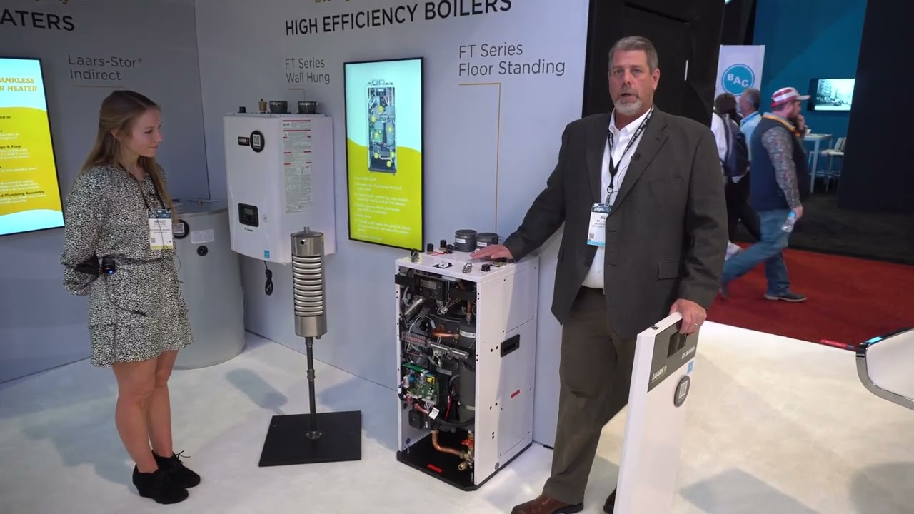 LAARS FT Series Floor Mount Boiler at AHR Expo 2022