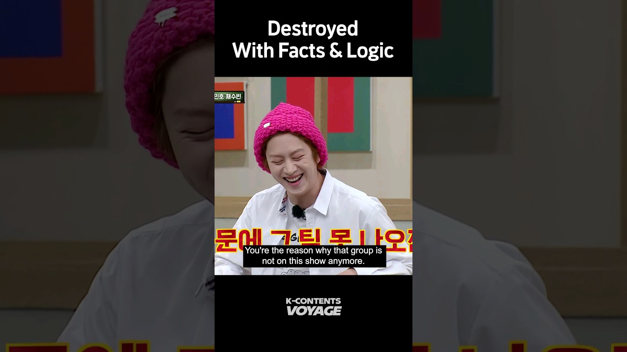 Heechul Gets Destroyed with facts and logic😂 