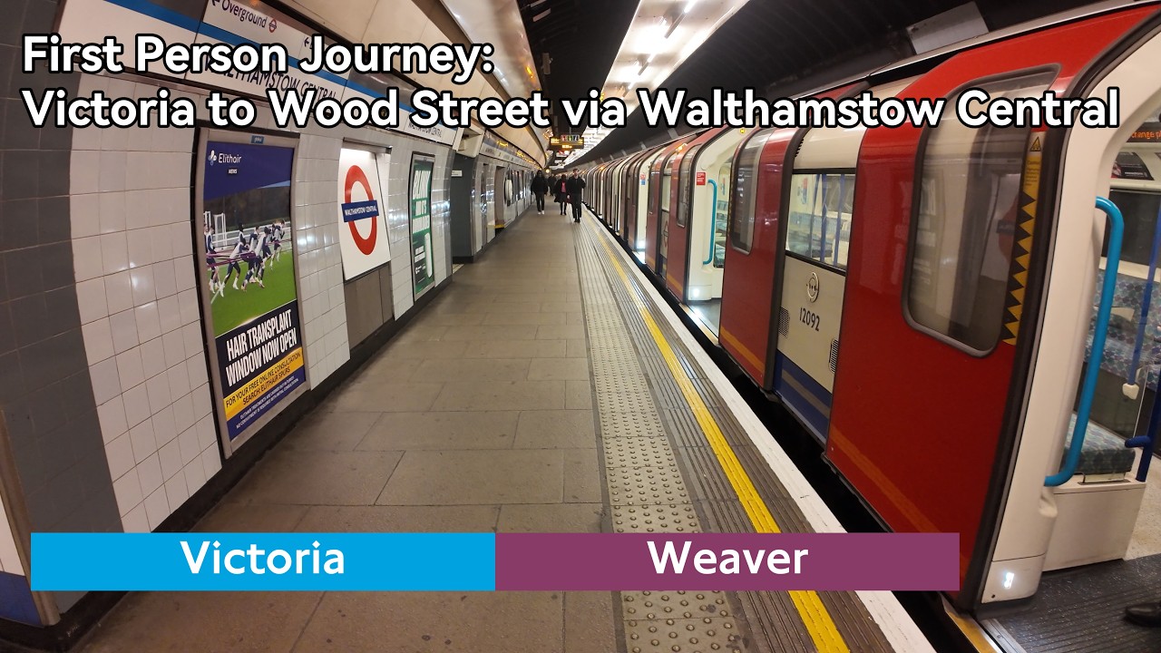 First Person Journey: Victoria to Wood Street via Walthamstow Central