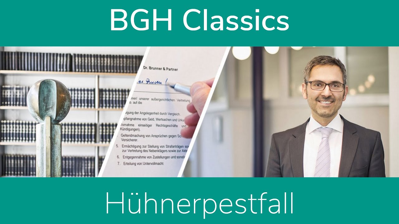 BGH Classics: Hühnerpestfall