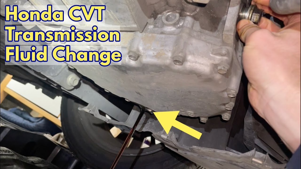 Замена трансмиссионной жидкости Honda CVT