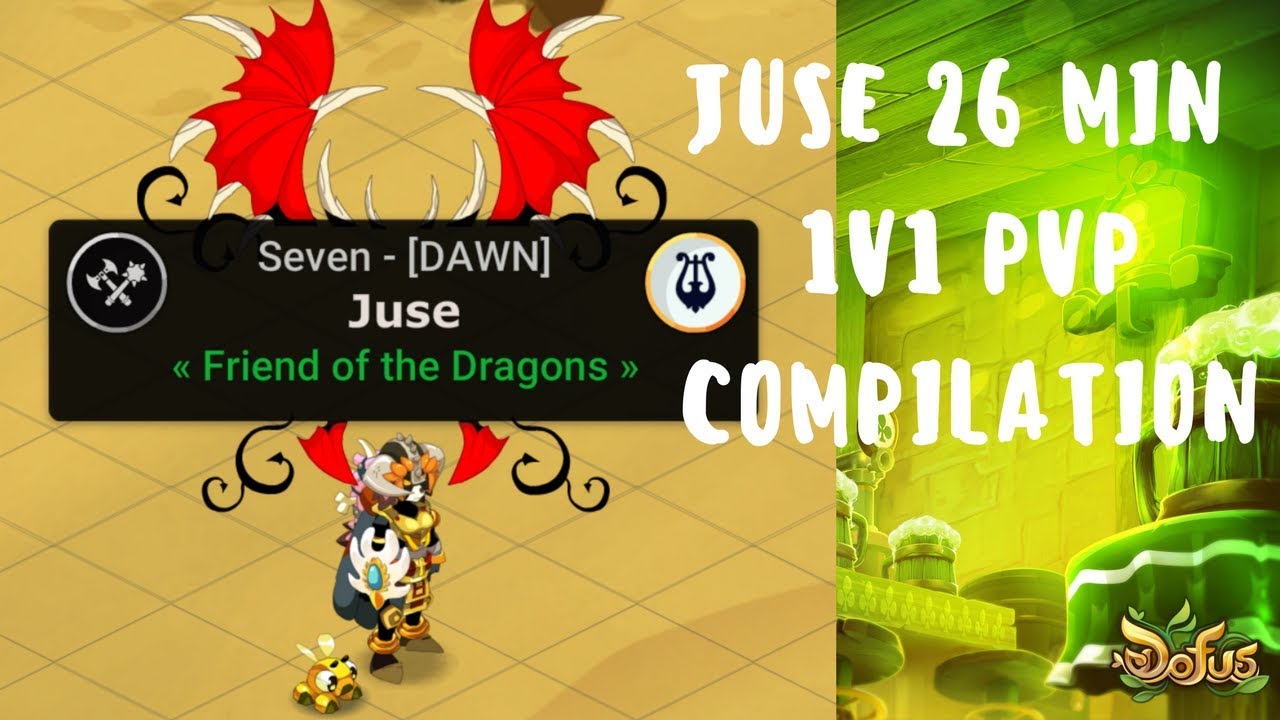 DOFUS - 26 MIN JUSE 1V1 PVP COMPILATION - RANK 1 1V1 KOLOSSIUM OUGINAK ALL SERVERS