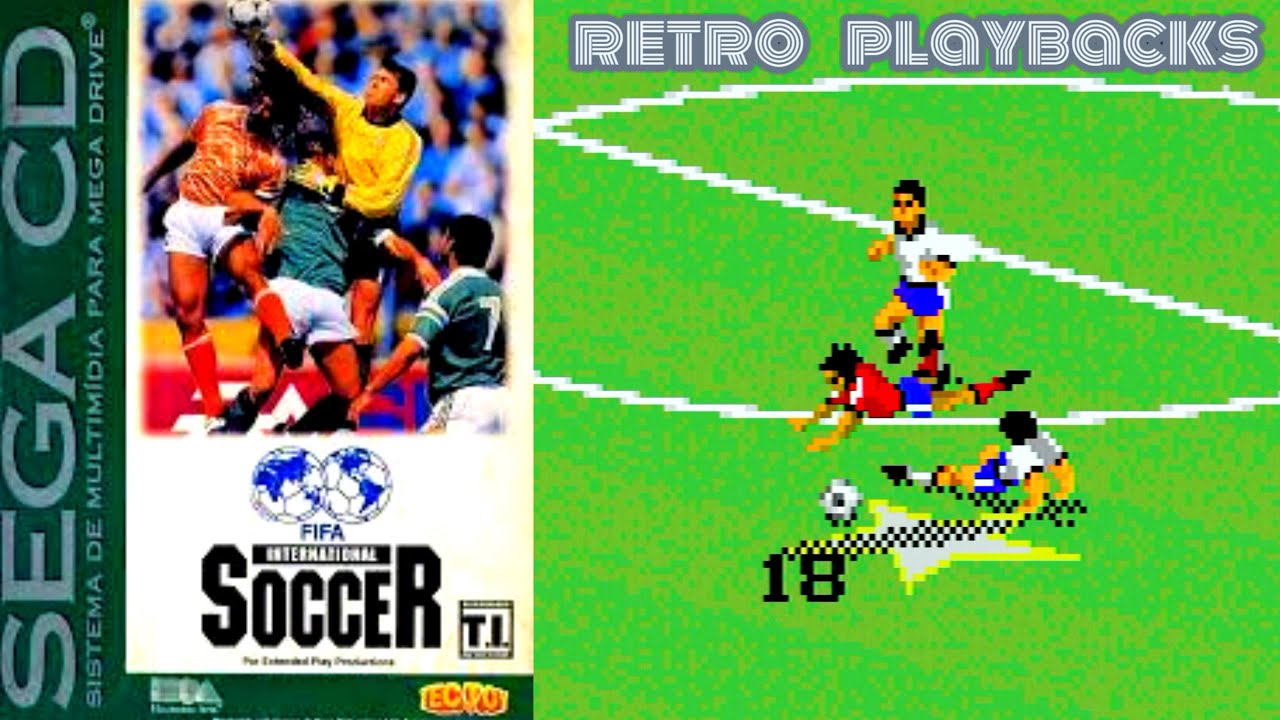 FIFA International Soccer /Sega CD/ Sega Mega CD/ RGB/ RetroTink 5x Pro