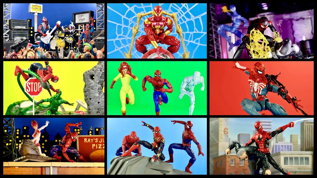 RANKING MY TOP 10 FAVORITE MARVEL LEGENDS SPIDER-MAN FIGURES