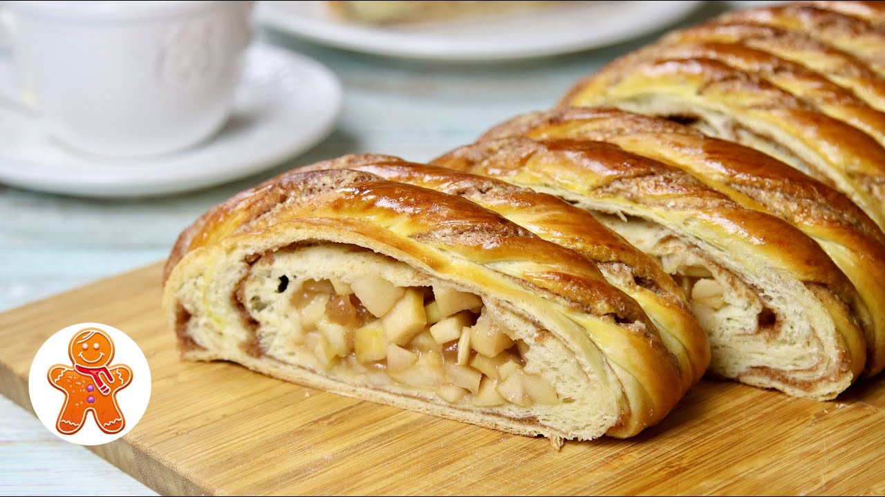 Рулет с Яблоками и Корицей 😍 Очень Вкусный